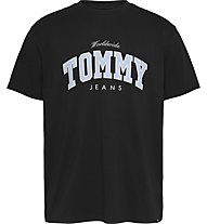 Tommy Jeans Varsity - T-shirt - uomo, Black