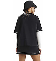 Tommy Jeans W Oversized Baseball - camicia a maniche corte - donna, Black