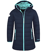 Trollkids Girls Stavanger Coat - giacca trekking - bambina, Dark Blue/Light Blue