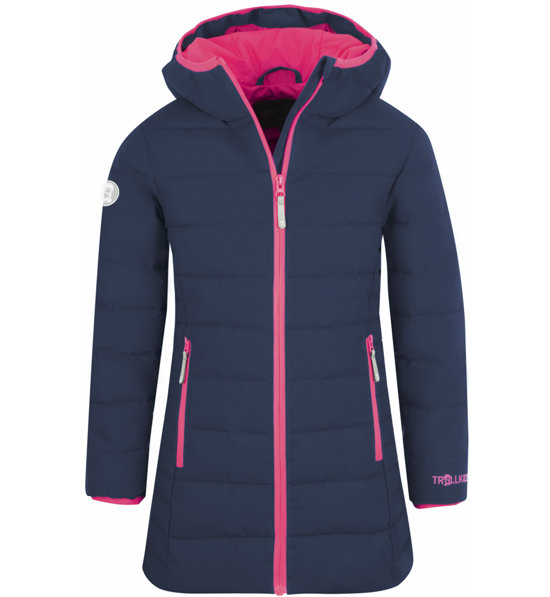 Trollkids Giacca Ragazza - Glomma - Navy/Dusty Blue Trollkids Giacca Ragazza - Glomma - Navy/Dusty Blue