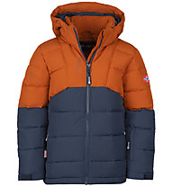Trollkids Kids Gryllefjord - giacca piumino - bambino, Orange/Blue