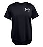 Under Armour Armour HeatGear - T-shirt fitness - bambina, Black