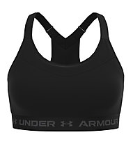 Under Armour Armour High Crossback - reggiseno sportivo alto sostegno - donna, Black