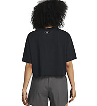 Under Armour Boxy Crop W - T-shirt - donna, Black