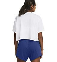 Under Armour Boxy Crop W - T-shirt - donna, White