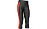 Under Armour Capri HeatGear - pantaloni fitness 3/4 - donna, Dark Grey/Red