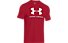 Under Armour CC Sportstyle Logo - Fitnessshirt kurzarm - Herren, Red