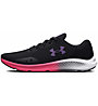 Under Armour Charged Pursuit 3 W - scarpe fitness e training - donna, Black/Pink