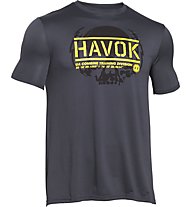 Under Armour CT Havok T-shirt Fitness, Anthracite/Sun