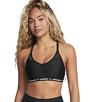 Under Armour Crossback Low W - reggiseno sportivo basso sostegno - donna, Black