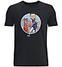 Under Armour Curry Animated SS - T-Shirt - Kinder, Black/White