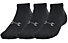 Under Armour Essential Low Cut 3Pk - Kurze Socken, Black