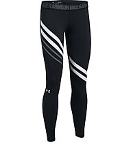 Under Armour Favorite Engineered - pantaloni lunghi fitness - donna, Black