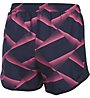 Under Armour Fly By Printed - pantaloncini running - donna, Navy/Pink
