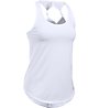 Under Armour Fly By Tank W - top running - donna, White