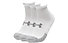 Under Armour Heatgear Locut - Kurze Socken, WHITE