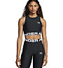 Under Armour HeatGear® Rib - top - donna, Black