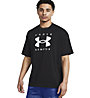 Under Armour Heavyweight Branded - T-Shirt - Herren, Black/White