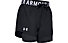 Under Armour HeatGear® Armour 2-in-1 - pantaloni corti fitness - ragazza, Black