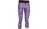 Under Armour Hg Graphic - pantaloni corti fitness - donna, Purple/Black