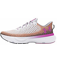 Under Armour Infinite W - scarpe running neutre - donna, White/Orange