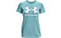 Under Armour Live Sportstyle Graphic Ssc - T-shirt Fitness - donna, Azure/White