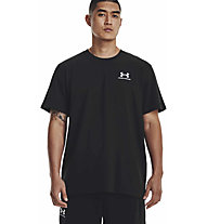 Under Armour Logo Heavy Weight M - T-Shirt - Herren, Black