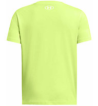 Under Armour Logo Wordmark Jr - T-shirt - ragazzo, Green