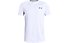 Under Armour MK-1 SS Logo Graphic - T-shirt fitness - uomo, White