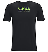 Under Armour Multicolor Box Logo - T-shirt Fitness - Herren, Black