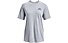 Under Armour Oversized Graphic Ss - T-shirt Fitness -Damen, Light Grey
