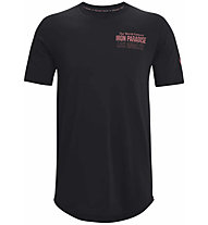 Under Armour Project Rock 1800 - T-shirt - uomo, Black