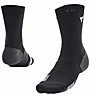 Under Armour Project Rock ArmourDry™ Playmaker Mid Crew M - calzini corti - uomo, Black