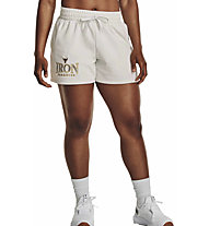 Under Armour Project Rock Everyday Terry W - pantaloni fitness - donna, White