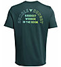 Under Armour Project Rock Graphic M - T-shirt - uomo, Dark Green