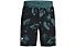 Under Armour Project Rock Printed Woven M - pantaloni fitness - uomo, Green/Black