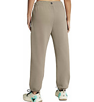 Under Armour Project Rock Q1 Terry W - pantaloni fitness - donna, Light Brown