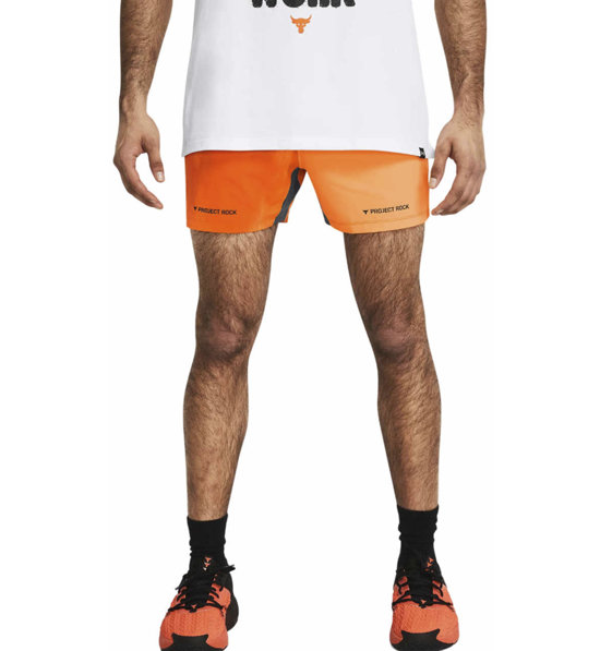 Pantaloni under armour uomo arancione 2025