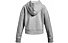 Under Armour Rival Fleece Crop Jr - Kapuzenpullover - Mädchen, Grey