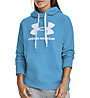 Under Armour Rival Fleece Logo Hoodie - Kapuzenpullover - Damen, Azure/White