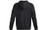 Under Armour Rival Fleece Logo M - felpa con cappuccio - uomo, Black