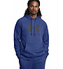 Under Armour Rival Fleece Logo M - felpa con cappuccio - uomo, Blue