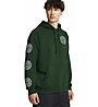 Under Armour Rival Fleece Logo M - felpa con cappuccio - uomo, Green