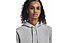 Under Armour Rival Fleece W - felpa con cappuccio - donna, Grey