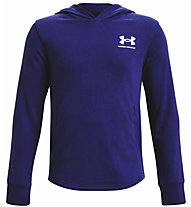 Under Armour Rival Terry J - Kapuzenpullover - Jungs, Blue