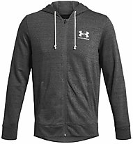 Under Armour Rival Terry Lc - felpa con cappuccio - uomo, Grey