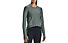 Under Armour Run Anywhere Cropped - maglia running a maniche lunghe - donna, Green
