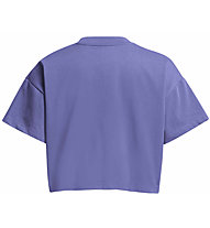 Under Armour Scripted Crop W - T-shirt - donna, Purple