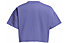 Under Armour Scripted Crop W - T-Shirt - Damen, Purple
