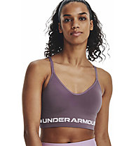 Under Armour Seamless Low W - reggiseno sportivo basso sostegno - donna, Purple